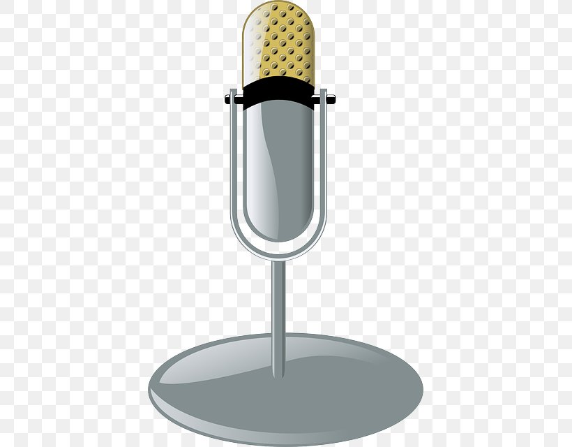 Microphone Clip Art Vector Graphics Openclipart Image, PNG, 395x640px, Microphone, Art, Audio, Audio Equipment, Microphone Stand Download Free
