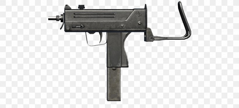 Trigger Firearm MAC-11 Submachine Gun Uzi, PNG, 933x425px, 919mm Parabellum, Trigger, Air Gun, Airsoft, Airsoft Gun Download Free