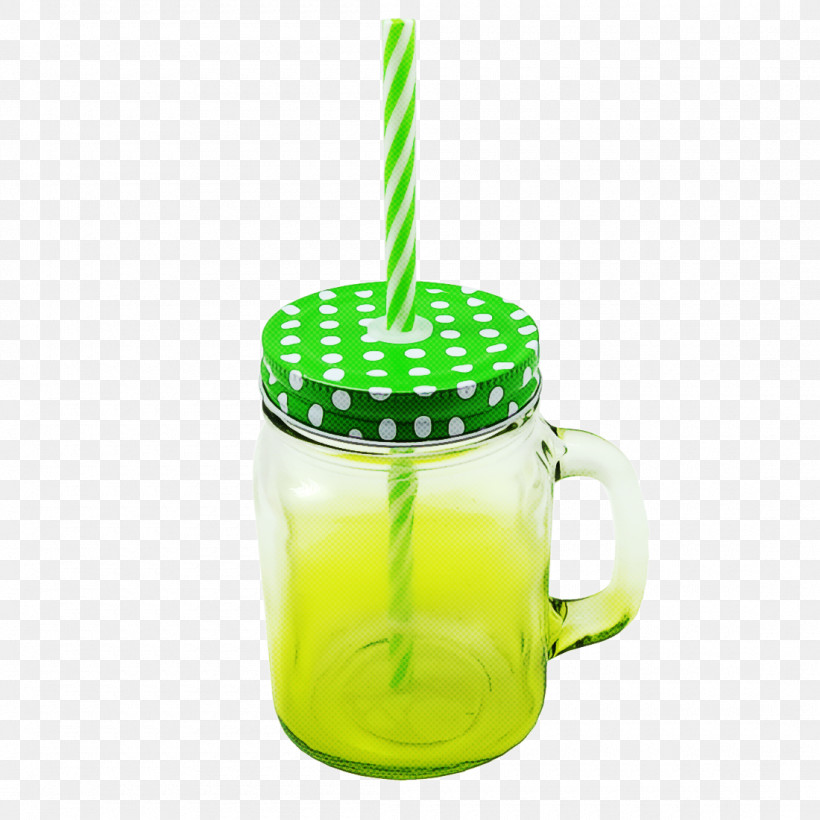 Green Drinking Straw Mason Jar Drinkware Glass, PNG, 1100x1100px, Green, Drink, Drinking Straw, Drinkware, Glass Download Free