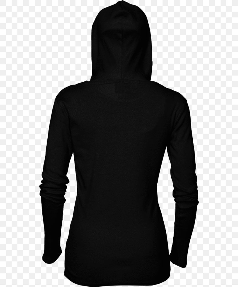 Hoodie T-shirt Top Bluza Sleeve, PNG, 550x988px, Hoodie, Black, Bluza, Compression, Doublebreasted Download Free