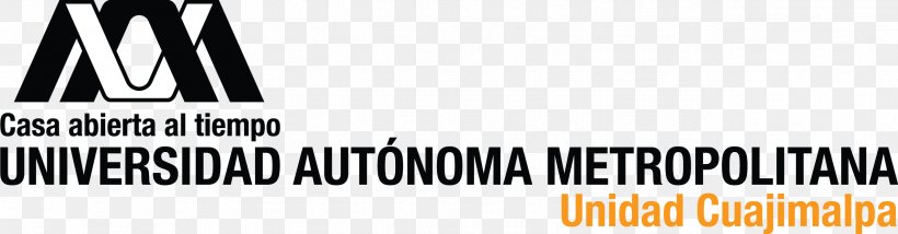 Universidad Autonoma Metropolitana Logo Xochimilco Product Brand, PNG, 2544x665px, Logo, Black And White, Brand, Text, University Download Free