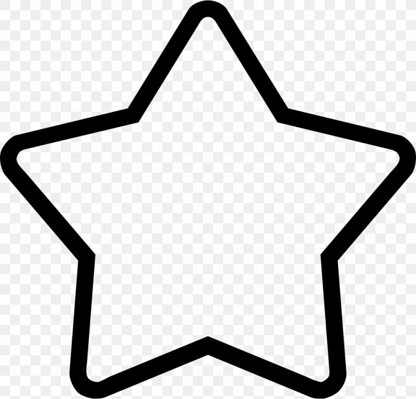 Shape Star Circle Clip Art, PNG, 980x940px, Shape, Area, Black And White, Fivepointed Star, Point Download Free