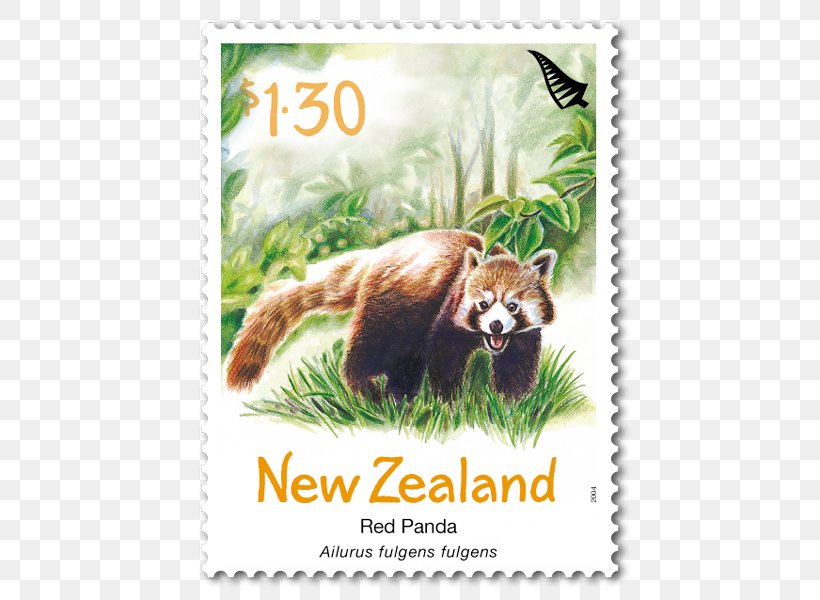 Postage Stamps New Zealand Mail Red Panda Mustelids, PNG, 600x600px, Postage Stamps, Animal, Carnivoran, Chinese Calendar, Chinese New Year Download Free