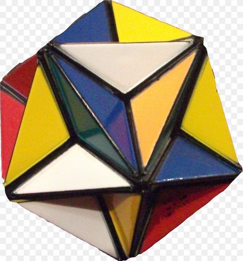 Rubik's Cube Triangle Plastic, PNG, 1493x1600px, Triangle, Cube, Plastic, Symmetry, Yellow Download Free