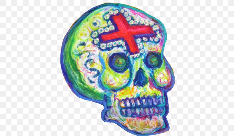 Skull Calavera Day Of The Dead T-shirt Ofrenda, PNG, 720x479px, Skull, Art, Bone, Calavera, Canvas Download Free
