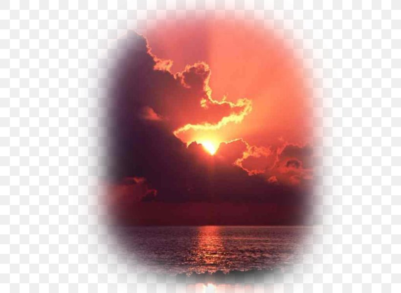 Desktop Wallpaper Sunset Sea Nature, PNG, 600x600px, Sunset, Heat, Landscape, Life, Nature Download Free