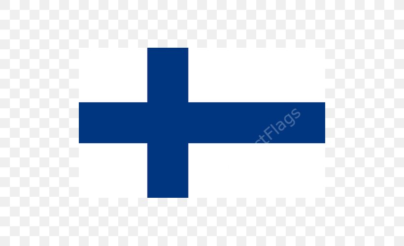 Flag Of Finland National Flag Flag Of Norway, PNG, 500x500px, Finland, Brand, Country, Cross, Electric Blue Download Free