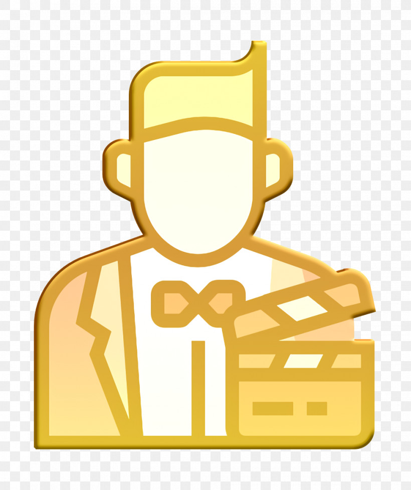 Jobs And Occupations Icon Actor Icon, PNG, 970x1156px, Jobs And Occupations Icon, Actor Icon, Logo, Yellow Download Free