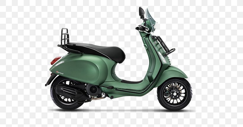 Vespa Sprint Motorcycle Vespa Primavera Scooter, PNG, 600x429px, Vespa Sprint, Automotive Design, Fourstroke Engine, Moped, Motor Vehicle Download Free