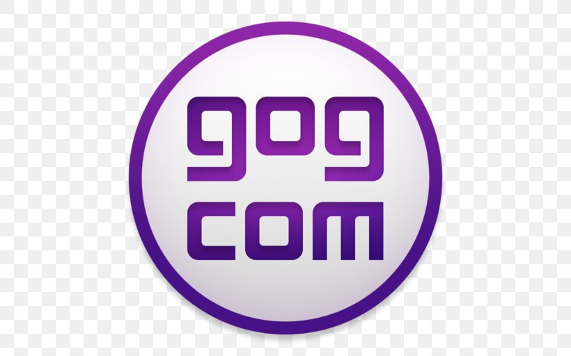 GOG.com Video Game Steam PC Game, PNG, 512x512px, Gogcom, Area, Brand, Digital Distribution, Logo Download Free