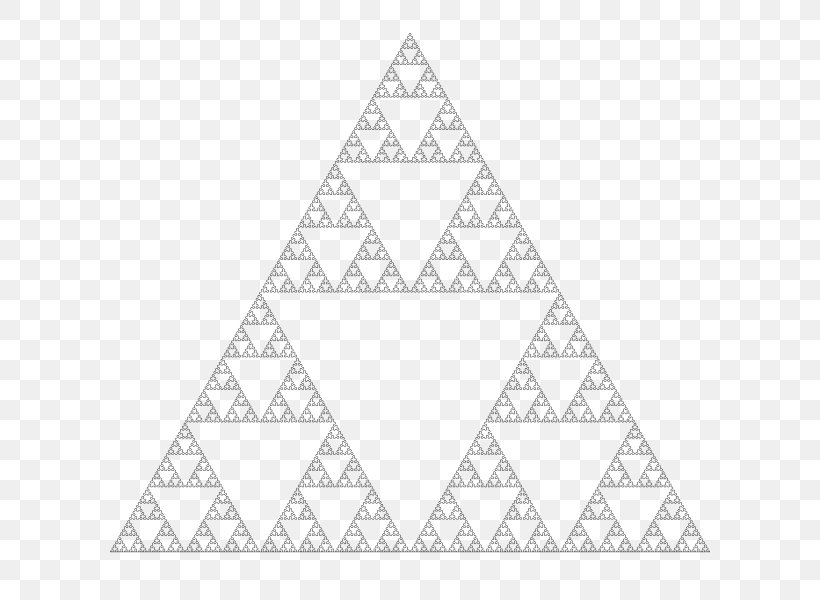 Sierpinski Triangle Sierpiński Curve Fractal Sierpinski Carpet, PNG, 600x600px, Sierpinski Triangle, Apollonian Gasket, Area, Black, Black And White Download Free