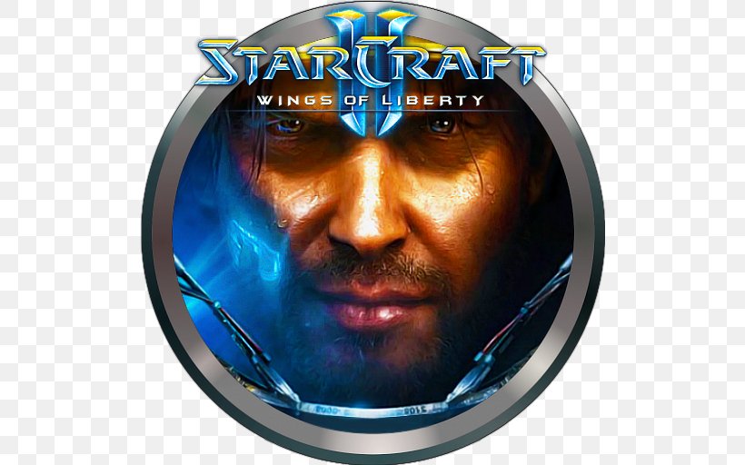 StarCraft II: Wings Of Liberty World Of Warcraft Video Game Blizzard Entertainment, PNG, 512x512px, Starcraft Ii Wings Of Liberty, Blizzard Entertainment, Dvd, Jim Raynor, Multiplayer Video Game Download Free