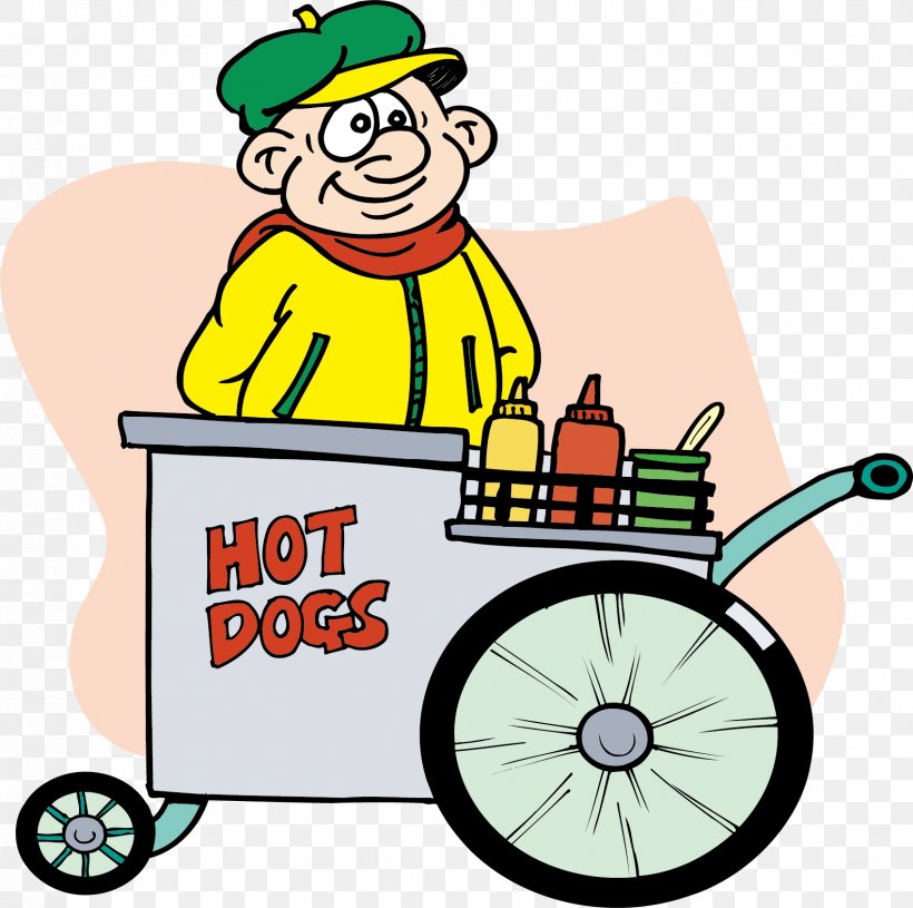 Hot Dog Cart Street Food Hot Dog Stand Clip Art, PNG, 1698x1689px, Hot Dog, Area, Artwork, Cart, Food Download Free