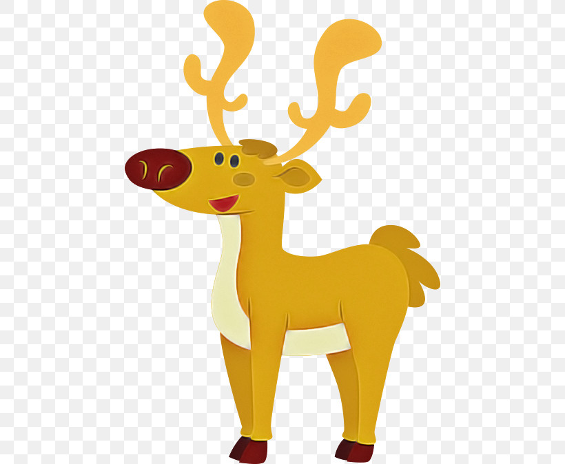 Reindeer, PNG, 458x674px, Reindeer, Animal Figure, Antler, Deer, Elk Download Free