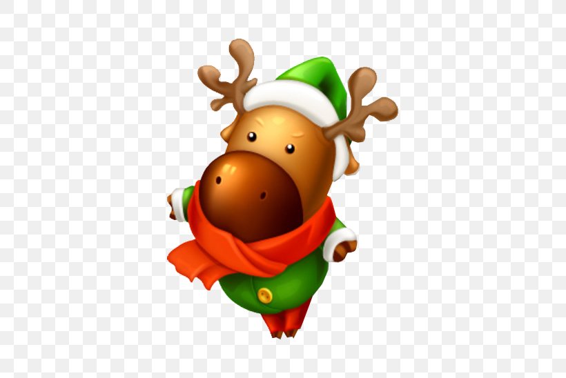 Reindeer Santa Claus Christmas Tree, PNG, 548x548px, Reindeer, Christmas, Christmas Decoration, Christmas Ornament, Christmas Tree Download Free