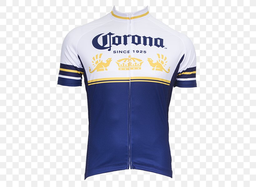 T-shirt Corona Cycling Jersey Sleeve Beer, PNG, 600x600px, Tshirt, Active Shirt, Beer, Bib, Bicycle Download Free