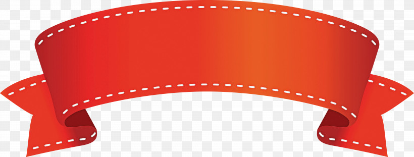 Arch Ribbon, PNG, 4264x1622px, Arch Ribbon, Auto Part, Automotive Lighting, Orange, Red Download Free