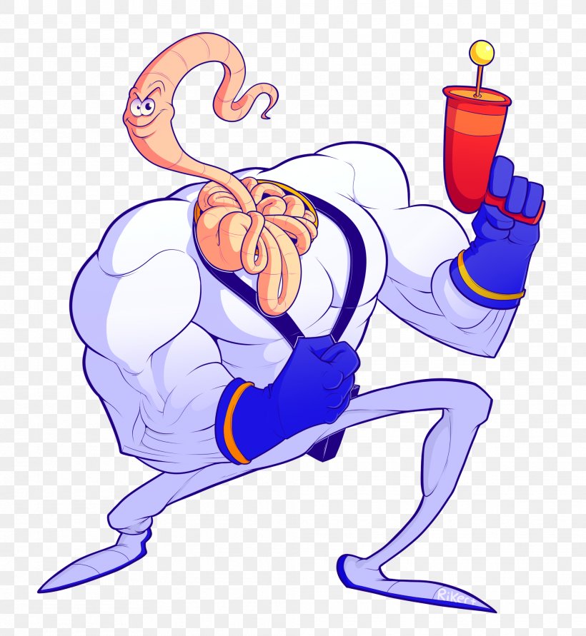 Earthworm Jim Video Game Clip Art, PNG, 2024x2200px, Watercolor, Cartoon, Flower, Frame, Heart Download Free