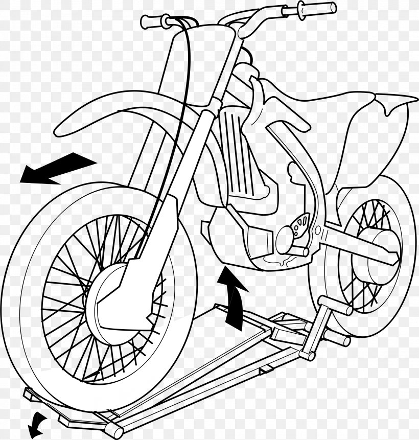Motorcycle Lift Drawing Clip Art, PNG, 2284x2400px, Motorcycle, Artwork, Automotive Design, Bicycle Accessory, Bicycle Drivetrain Part Download Free