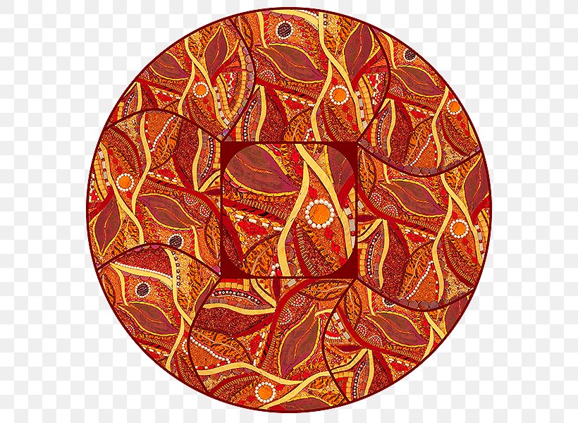 Paisley Circle Organism, PNG, 600x600px, Paisley, Art, Motif, Orange, Organism Download Free