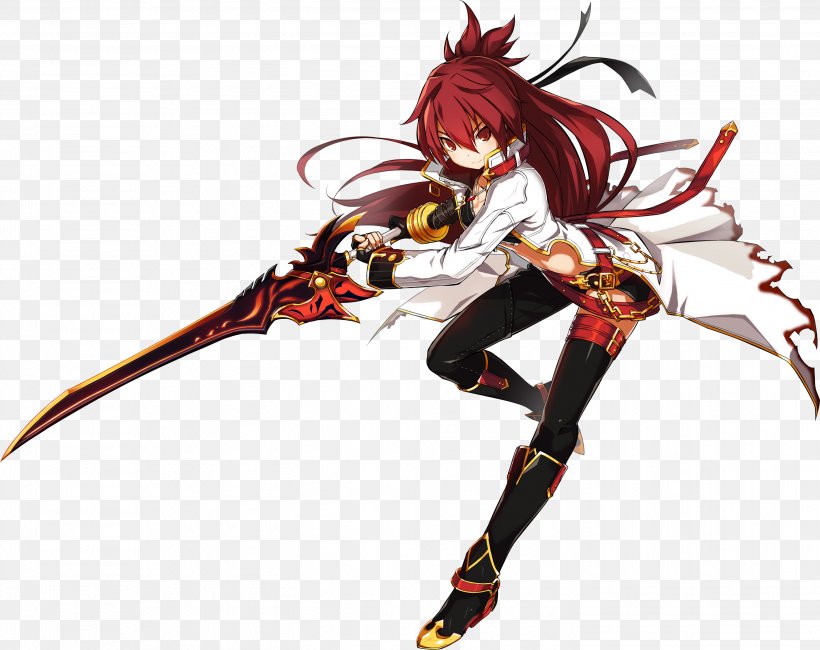 Elsword Elesis Character Video Game Drawing, PNG, 2899x2300px, Watercolor, Cartoon, Flower, Frame, Heart Download Free