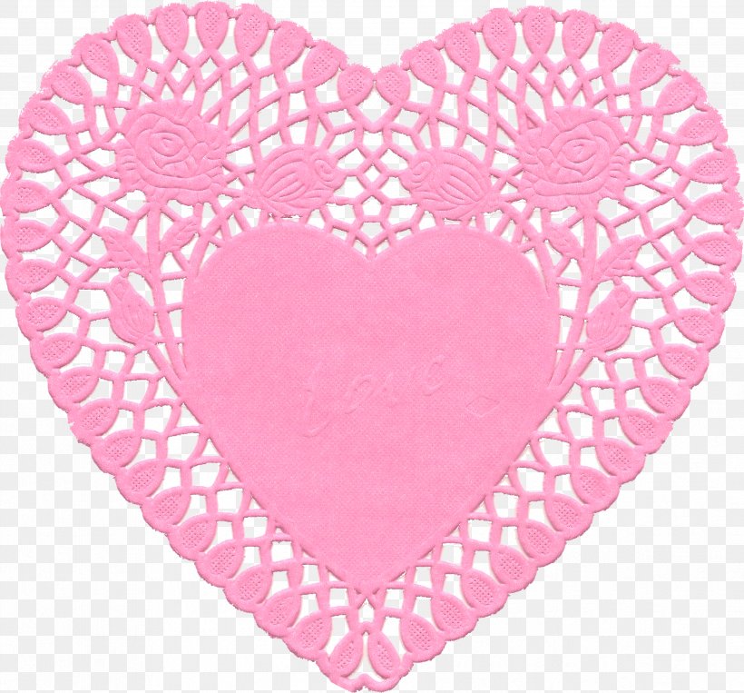 Valentine's Day Doily Craft Knitting Heart, PNG, 2493x2320px, Watercolor, Cartoon, Flower, Frame, Heart Download Free