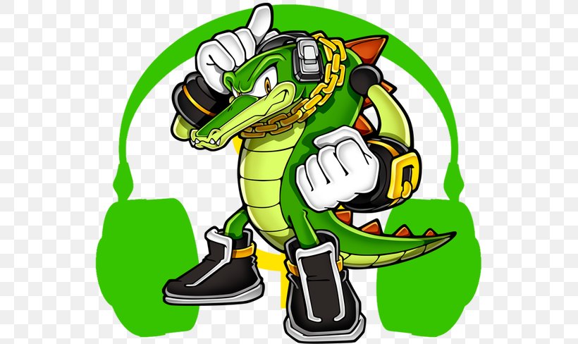 Vector The Crocodile Espio The Chameleon Knuckles' Chaotix Knuckles The Echidna Sonic & Knuckles, PNG, 565x488px, Vector The Crocodile, Ariciul Sonic, Art, Artwork, Espio The Chameleon Download Free