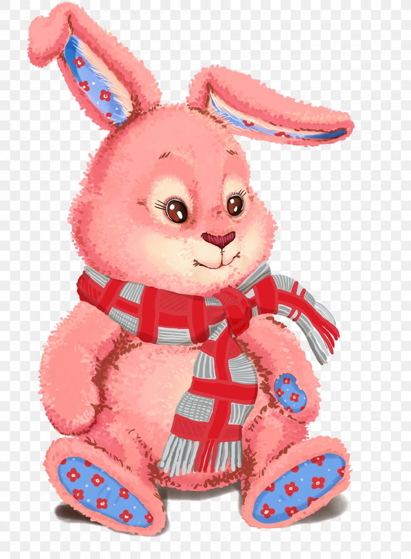 Cartoon Rabbit Stock Illustration, PNG, 1878x2554px, Cartoon, Animation, Baby Toys, Drawing, Easter Bunny Download Free