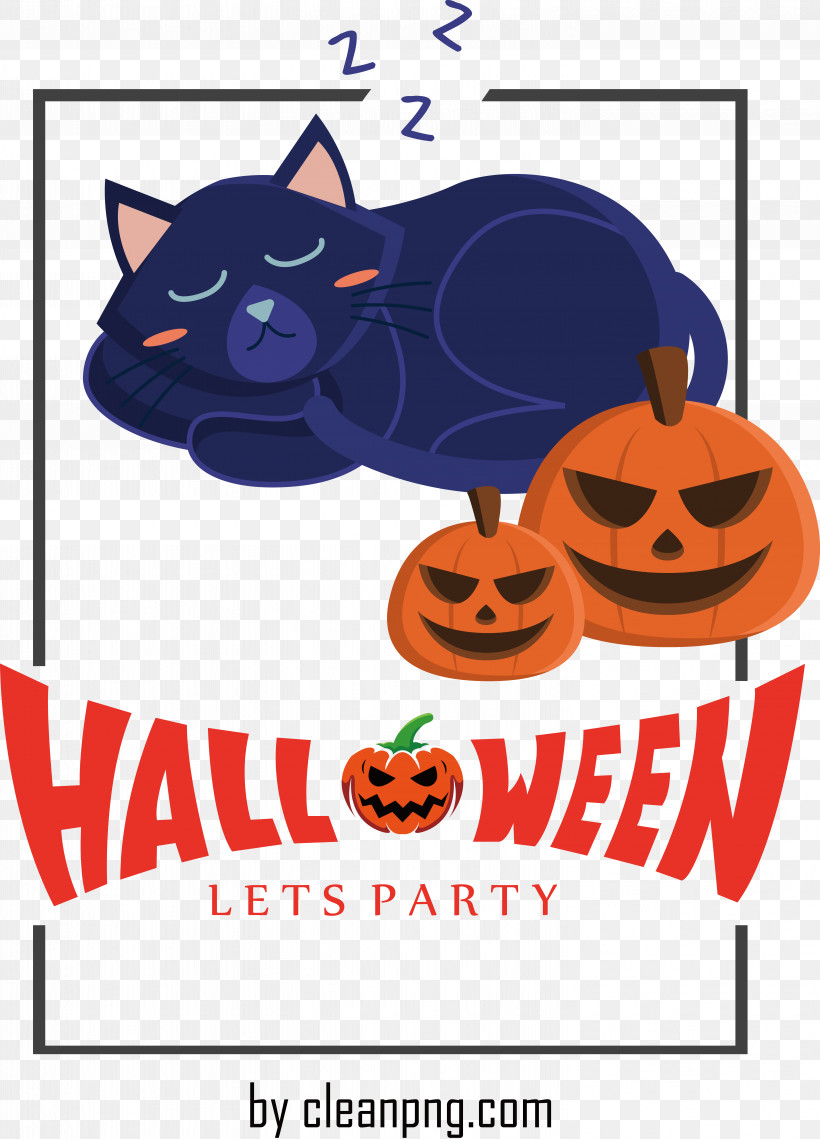 Halloween Party, PNG, 5814x8082px, Halloween, Cat, Halloween Party Download Free