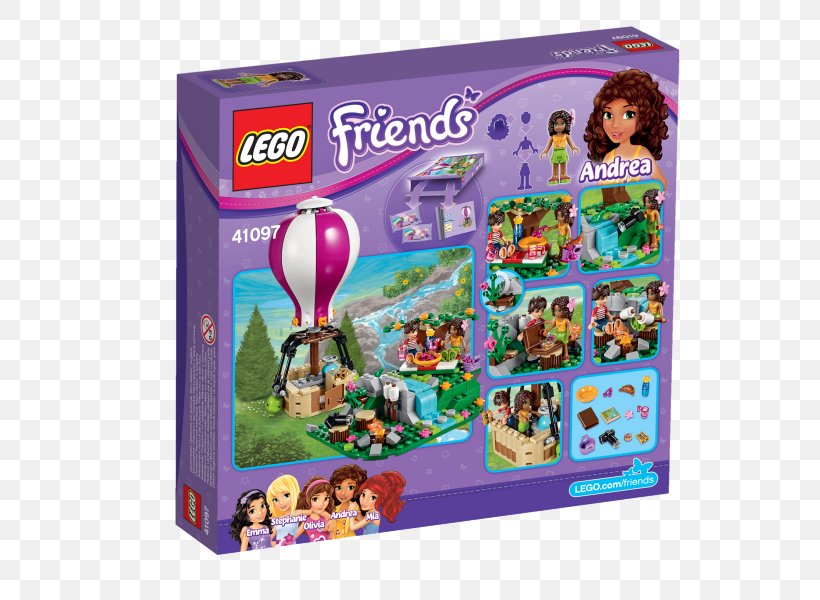 LEGO 41097 Friends Heartlake Hot Air Balloon Hamleys Amazon.com LEGO Friends Toy, PNG, 800x600px, Hamleys, Amazoncom, Balloon, Doll, Hot Air Balloon Download Free