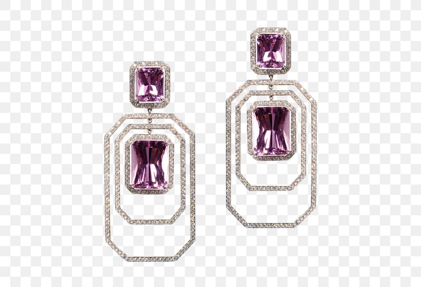 Thomas Jirgens Jewel Smiths Earring Amethyst Wave Spring Body Jewellery, PNG, 560x560px, Thomas Jirgens Jewel Smiths, Amethyst, Blossom, Body Jewellery, Body Jewelry Download Free