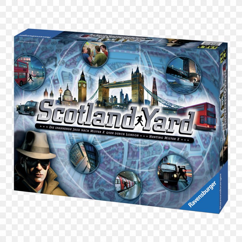 Ravensburger Scotland Yard Board Game, PNG, 1000x1000px, Scotland Yard, Advertising, Board Game, Brand, Card Game Download Free