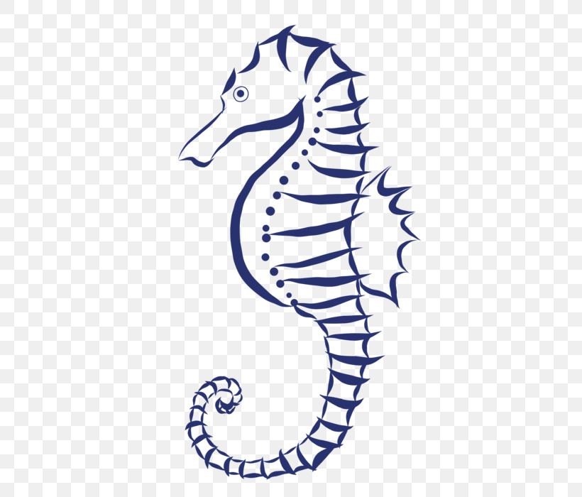 Seahorse Northern Seahorse Fish Line Line Art, PNG, 461x700px, Seahorse, Bonyfish, Coloring Book, Fish, Line Download Free