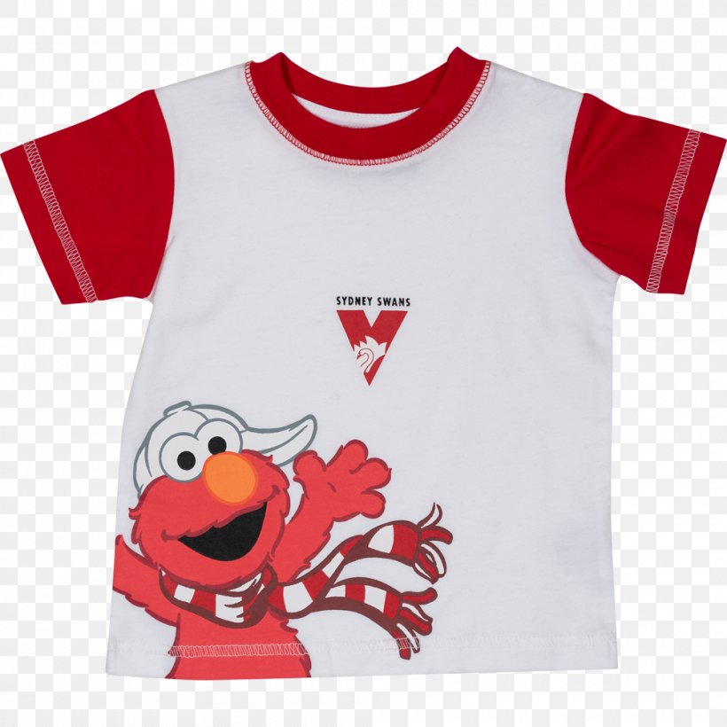 T-shirt Infant Elmo Sydney Swans, PNG, 1000x1000px, Tshirt, Active Shirt, Baby Toddler Clothing, Baby Toddler Onepieces, Clothing Download Free