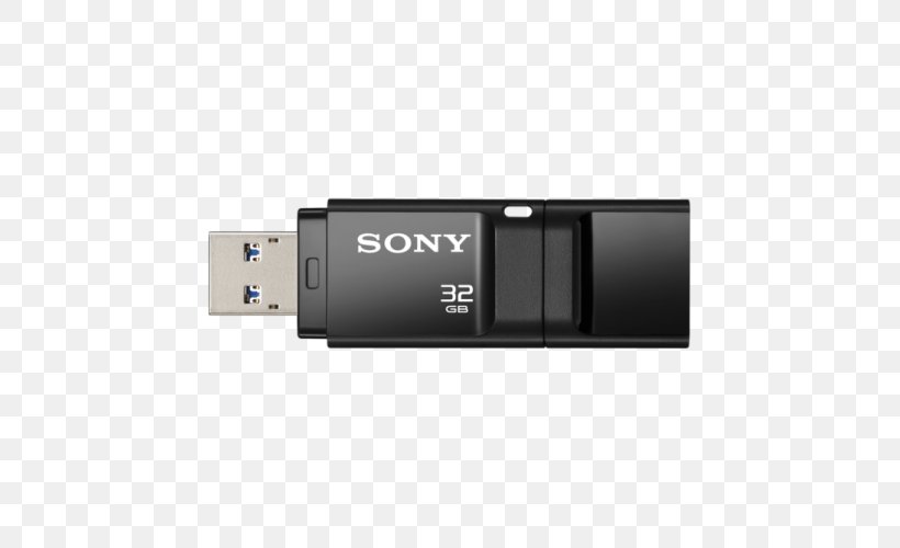 USB Flash Drives USB 3.0 Sony Flash Memory, PNG, 500x500px, Usb Flash Drives, Computer Component, Computer Data Storage, Data Storage Device, Electronic Device Download Free
