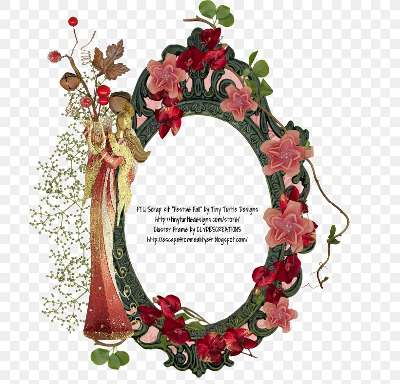 Floral Design Wreath Christmas Ornament, PNG, 788x788px, Floral Design, Christmas, Christmas Decoration, Christmas Ornament, Decor Download Free