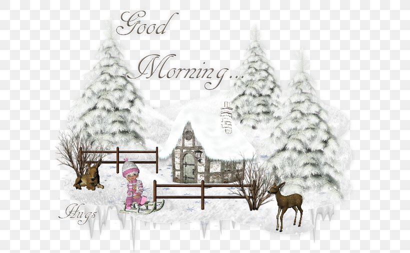Image Christmas Tree Winter Photograph Morning, PNG, 600x506px, Watercolor, Cartoon, Flower, Frame, Heart Download Free