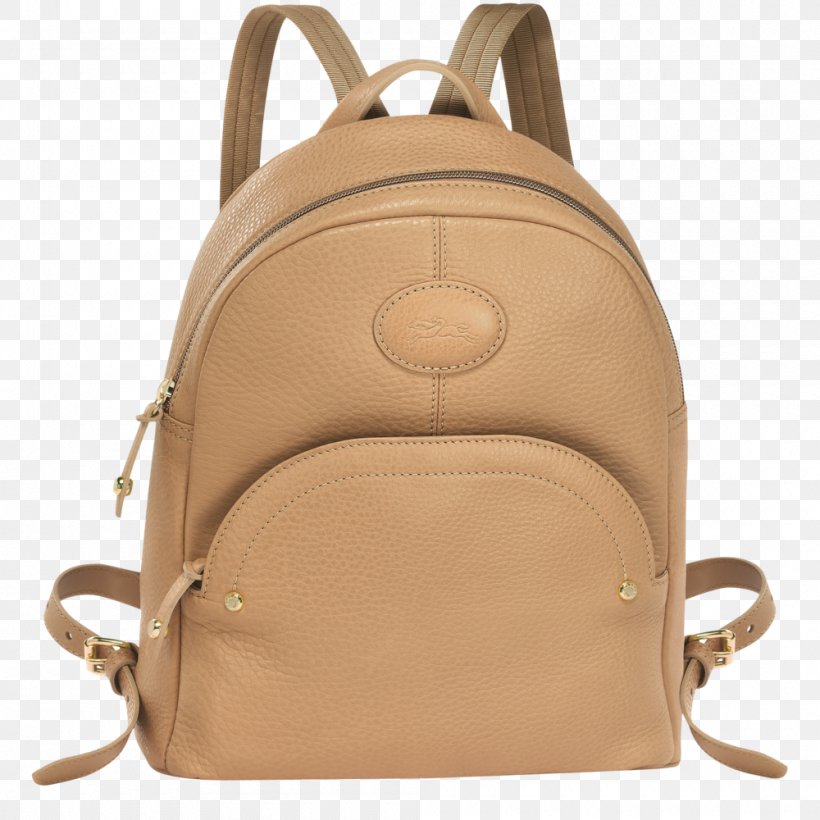 Longchamp Handbag Backpack Zipper, PNG, 1000x1000px, Longchamp, Asa, Backpack, Bag, Beige Download Free