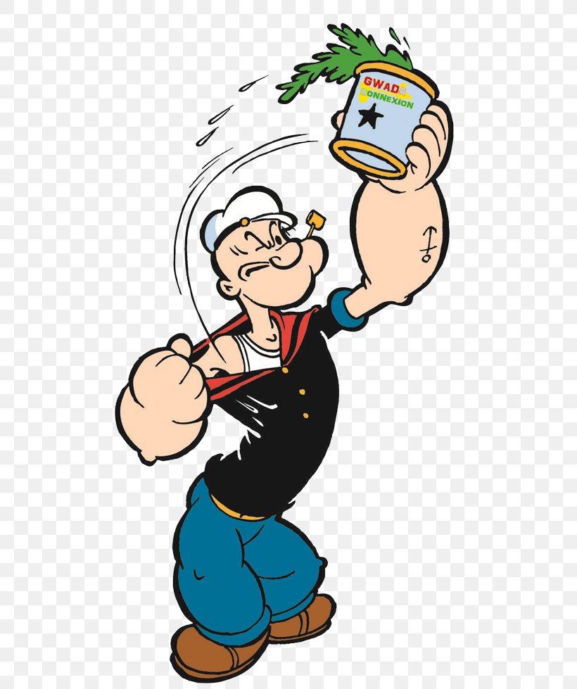 Popeye Rush For Spinach Olive Oyl Swee'Pea Bluto, PNG, 700x979px