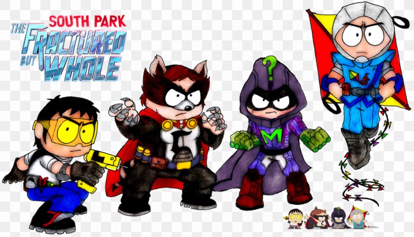 South Park: The Fractured But Whole Superhero Fan Art 1%, PNG, 1181x677px, South Park The Fractured But Whole, Action Figure, Art, Cartoon, Character Download Free