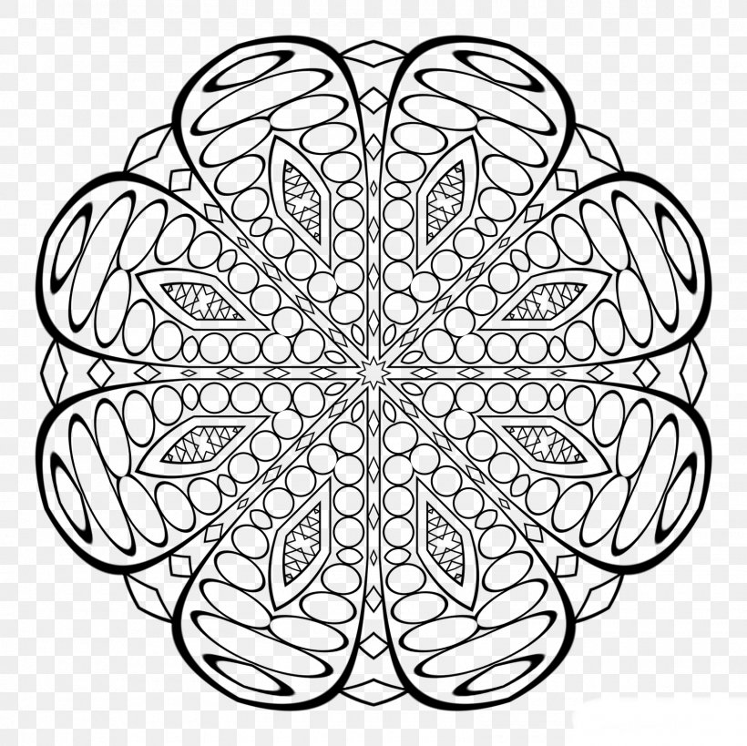 Coloring Book Mandala Adult Child Yidam, PNG, 1600x1600px, Coloring Book, Adult, Area, Black And White, Book Download Free
