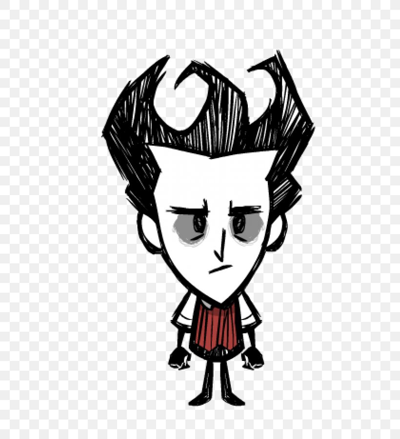 Don't Starve Together Klei Entertainment Minecraft Video Games, PNG, 677x900px, Klei Entertainment, Art, Black And White, Cartoon, Drawing Download Free