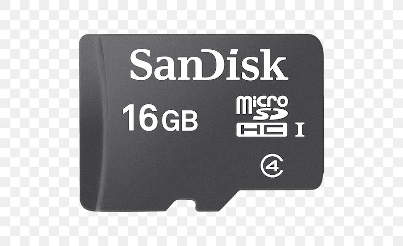 MicroSD Secure Digital Flash Memory Cards SanDisk Card, PNG, 500x500px, Microsd, Adapter, Brand, Computer, Computer Data Storage Download Free
