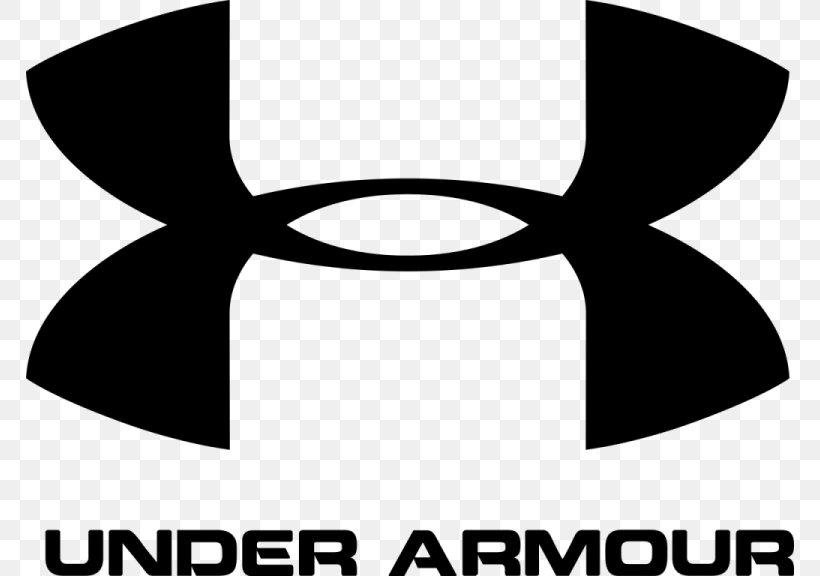 Under Armour Clothing Logo Clip Art, PNG, 768x576px, Under Armour, Area, Artwork, Black, Black And White Download Free