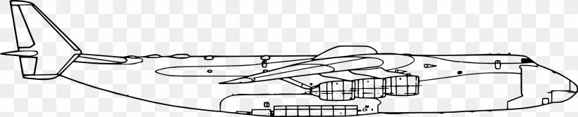 Airplane Antonov An-225 Mriya Fixed-wing Aircraft Clip Art, PNG, 2400x489px, Airplane, Aircraft Flight Mechanics, Airliner, Antonov An225 Mriya, Auto Part Download Free