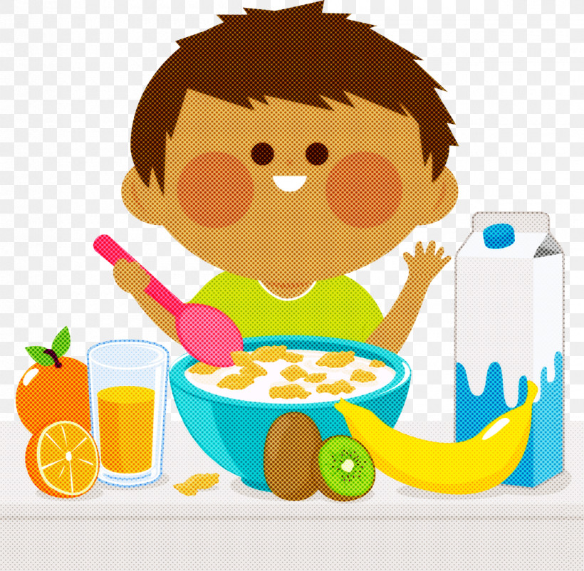 Cartoon Vegetarian Food Child Eating Meal, PNG, 1200x1175px, Cartoon, Child, Eating, Junk Food, Meal Download Free