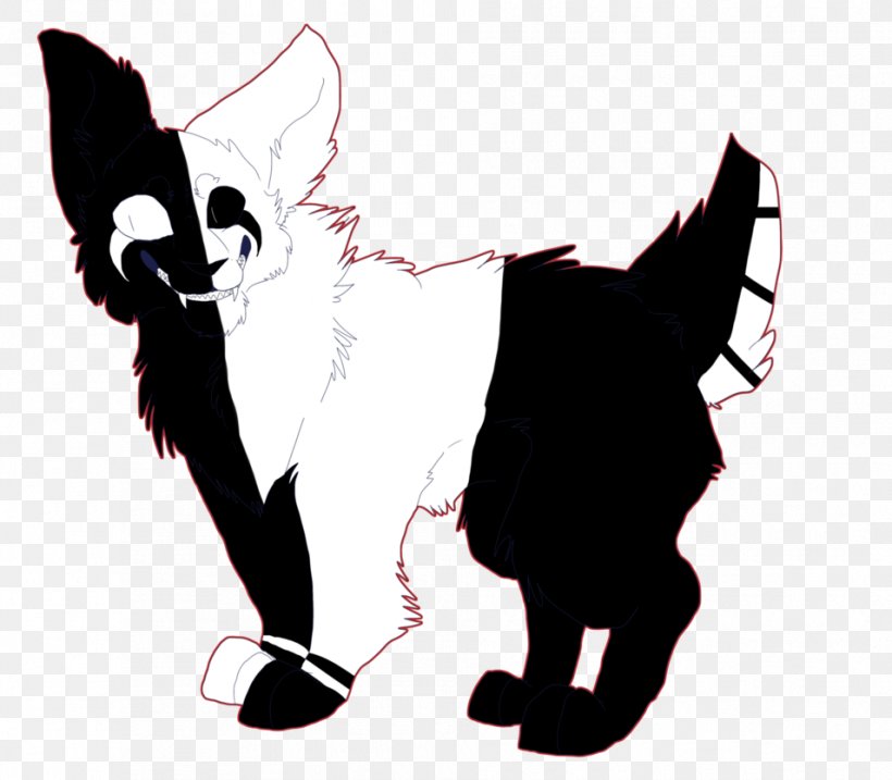 Cat Dog Canidae Clip Art, PNG, 955x836px, Cat, Art, Behavior, Black, Black And White Download Free