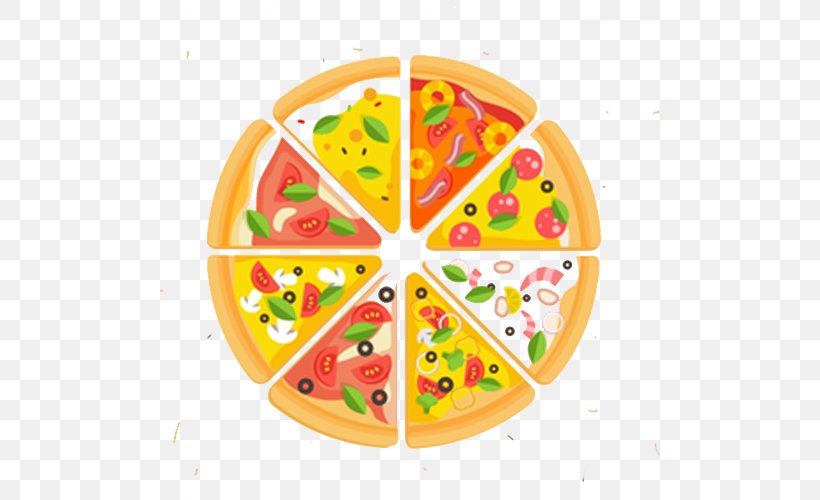 Neapolitan Pizza Fast Food Hawaiian Pizza Neapolitan Cuisine, PNG, 500x500px, Pizza, Cheese, Cuisine, Dish, Dribbble Download Free