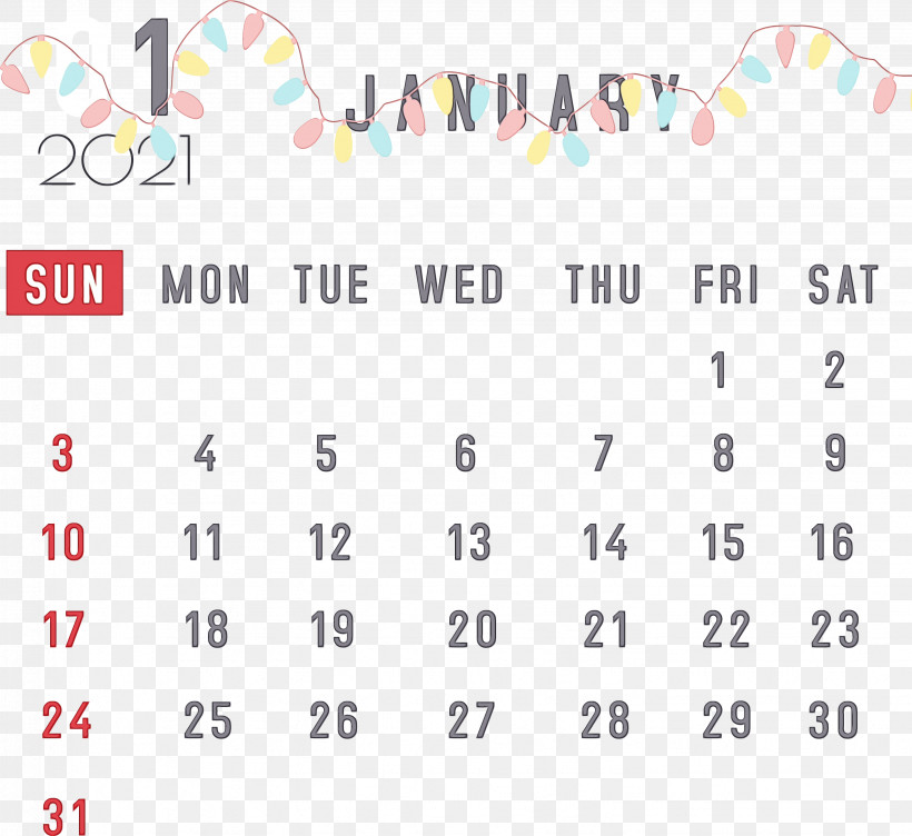 October, PNG, 2877x2639px, January, Calendar System, January Calendar, Line, Month Download Free