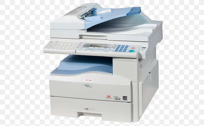 Photocopier Ricoh Multi-function Printer Escáner, PNG, 500x506px, Photocopier, Canon, Image Scanner, Inkjet Printing, Laser Printing Download Free